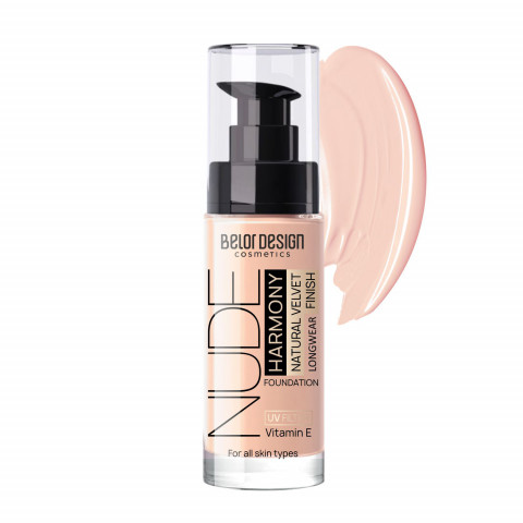 Крем тональный BelorDesign Nude Harmony тон 202 ivory 33 г