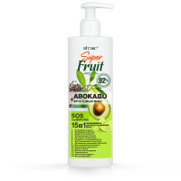 SOS сыворотка Витекс SuperFruit для восстановления волос 15в1 200мл авокадо+фруктовый микс
