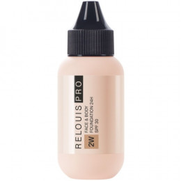 Крем тональный Relouis PRO Face&Body Foundation 24H SPF 30 тон 2W средний оливковый Крем тональный Relouis PRO Face&Body Foundation 24H SPF 30 тон 2W средний оливковый