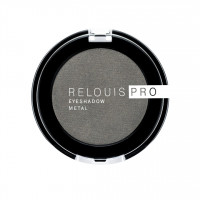 Тени для век Relouis Pro Eyeshadow METAL №55 Anthracite Тени для век Relouis Pro Eyeshadow METAL №55 Anthracite