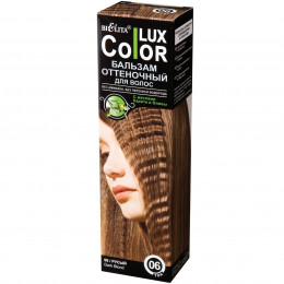 Бальзам оттеночный для волос Белита COLOR LUX, тон 06 русый, 100 мл
