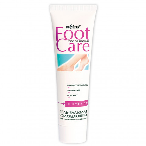 гель-бальзам охлаждающий для горящих ног Белита Foot care 100мл