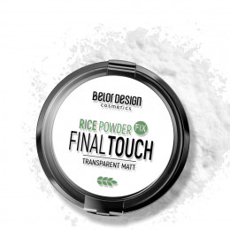 Пудра-фиксатор рисовая Belor Design Final touch 8,7 г