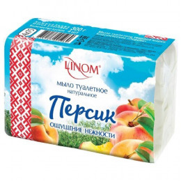 Мыло кусковое LINOM Персик 300 г