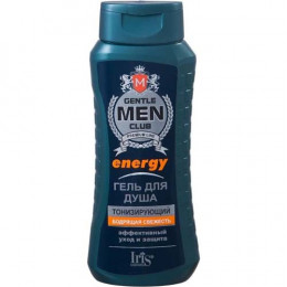 Гель для душа IRIS Gentlemen club Energy тонизирующий 400 мл