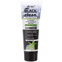 Маска глубоко очищающая для лица на основе глины Витэкс Black Clean 75 мл