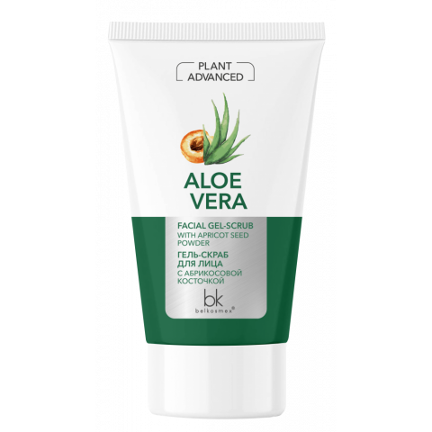 Гель-скраб для лица Advanced Aloe Vera с абрикосовой косточкой 120гр. Гель-скраб для лица Advanced Aloe Vera с абрикосовой косточкой 120гр.